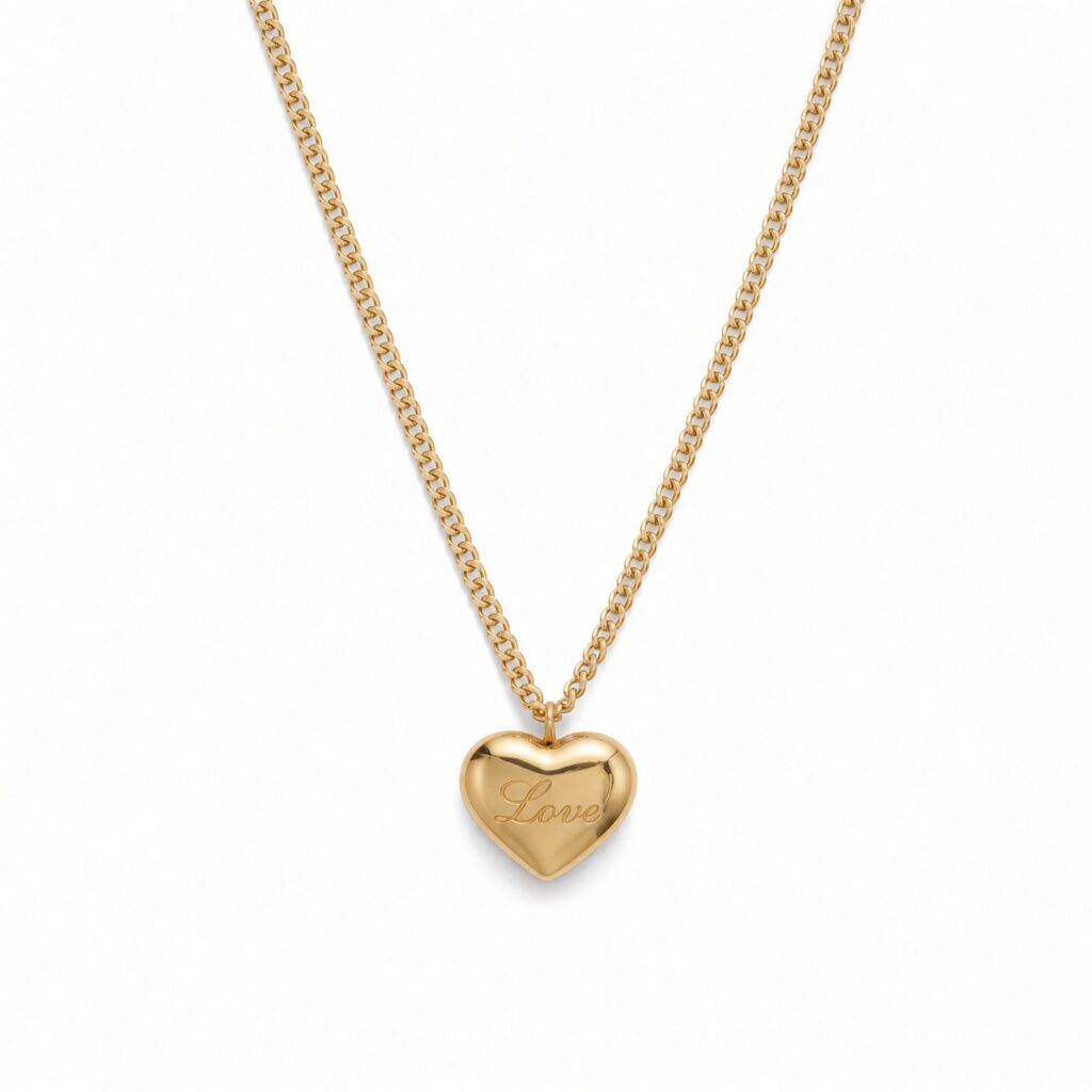 gold heart wt